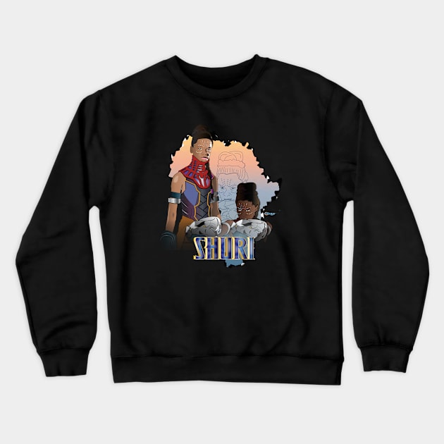 SHURI Crewneck Sweatshirt by G9Design